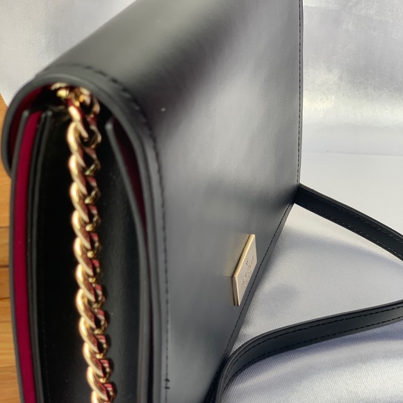 Kate Spade Black Leather Shoulder Bag - Picture 5 of 6